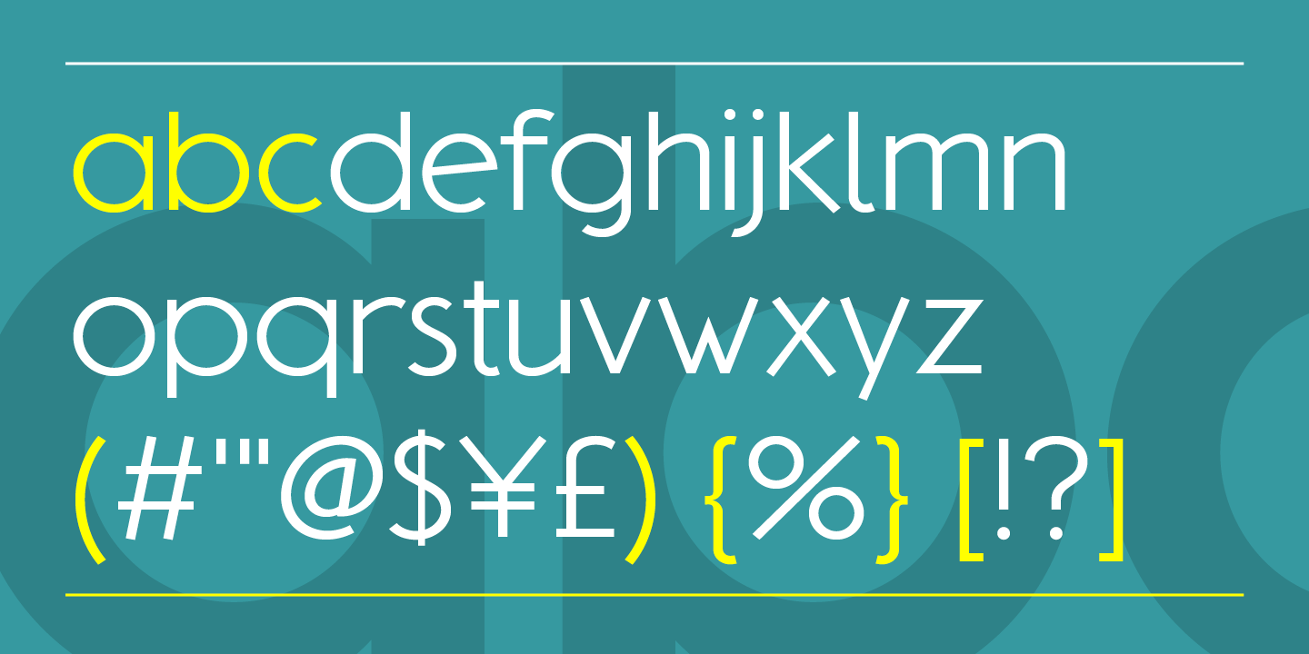 Example font Kotohogi #2